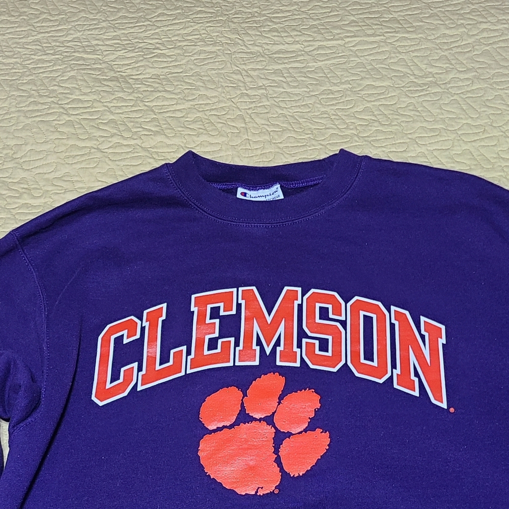 Vintage Champion Clemson University sweatshirt size L